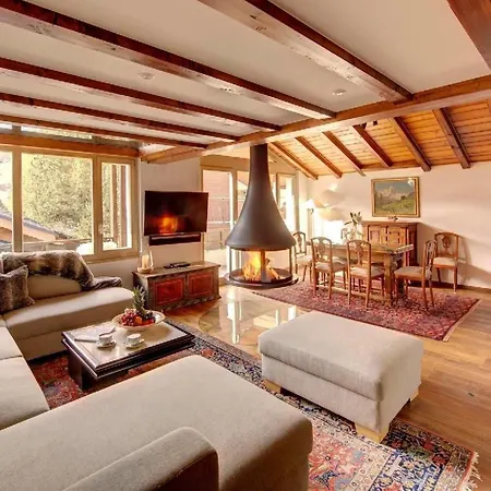 Penthouse Zen - Matterhornblick- 2 Min- Vom Lift Entfernt By Interhome Zermatt
