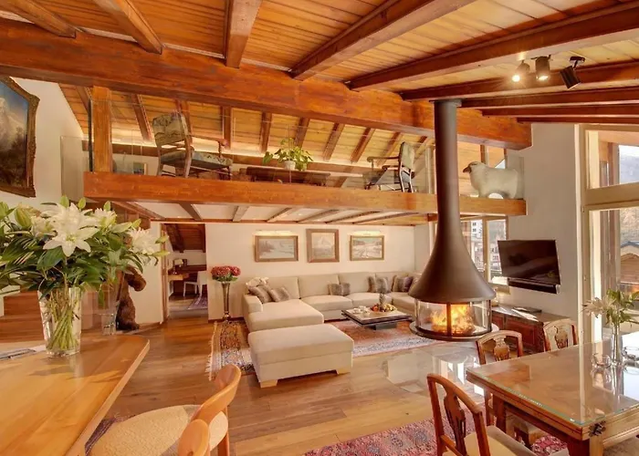 Penthouse Zen - Matterhornblick- 2 Min- Vom Lift Entfernt By Interhome *