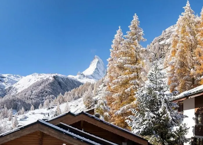 Penthouse Zen - Matterhornblick- 2 Min- Vom Lift Entfernt By Interhome *