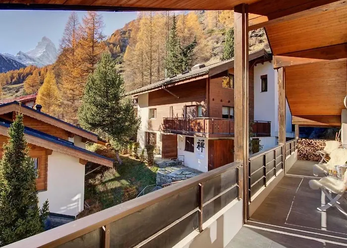 Penthouse Zen - Matterhornblick- 2 Min- Vom Lift Entfernt By Interhome *