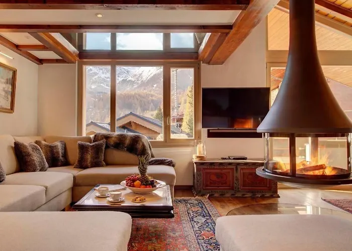 Penthouse Zen - Matterhornblick- 2 Min- Vom Lift Entfernt By Interhome