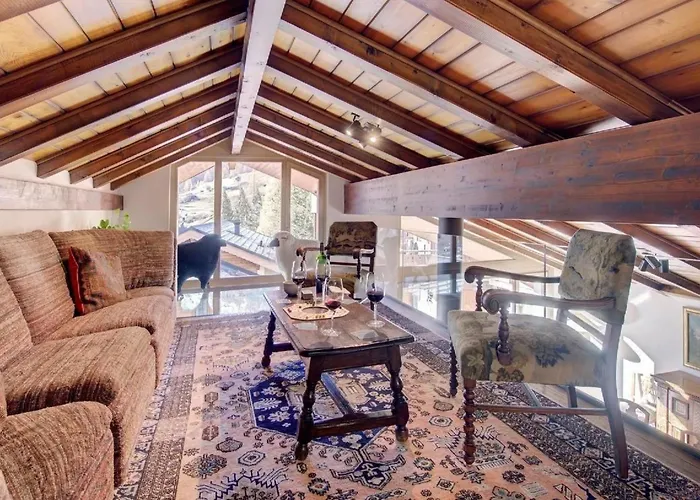 Penthouse Zen - Matterhornblick- 2 Min- Vom Lift Entfernt By Interhome