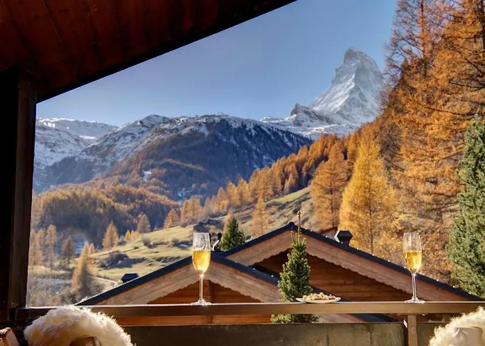 Penthouse Zen - Matterhornblick- 2 Min- Vom Lift Entfernt By Interhome Apartment