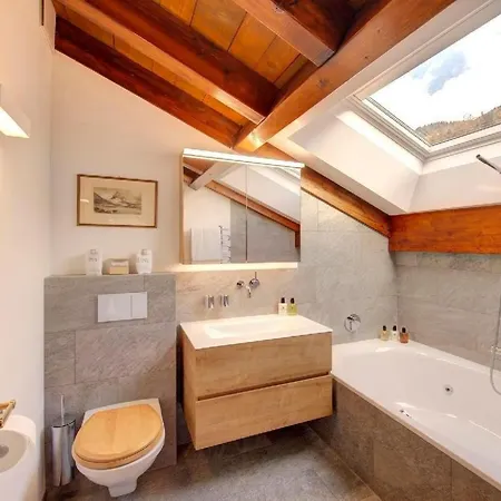 Penthouse Zen - Matterhornblick- 2 Min- Vom Lift Entfernt By Interhome 아파트 체르마트